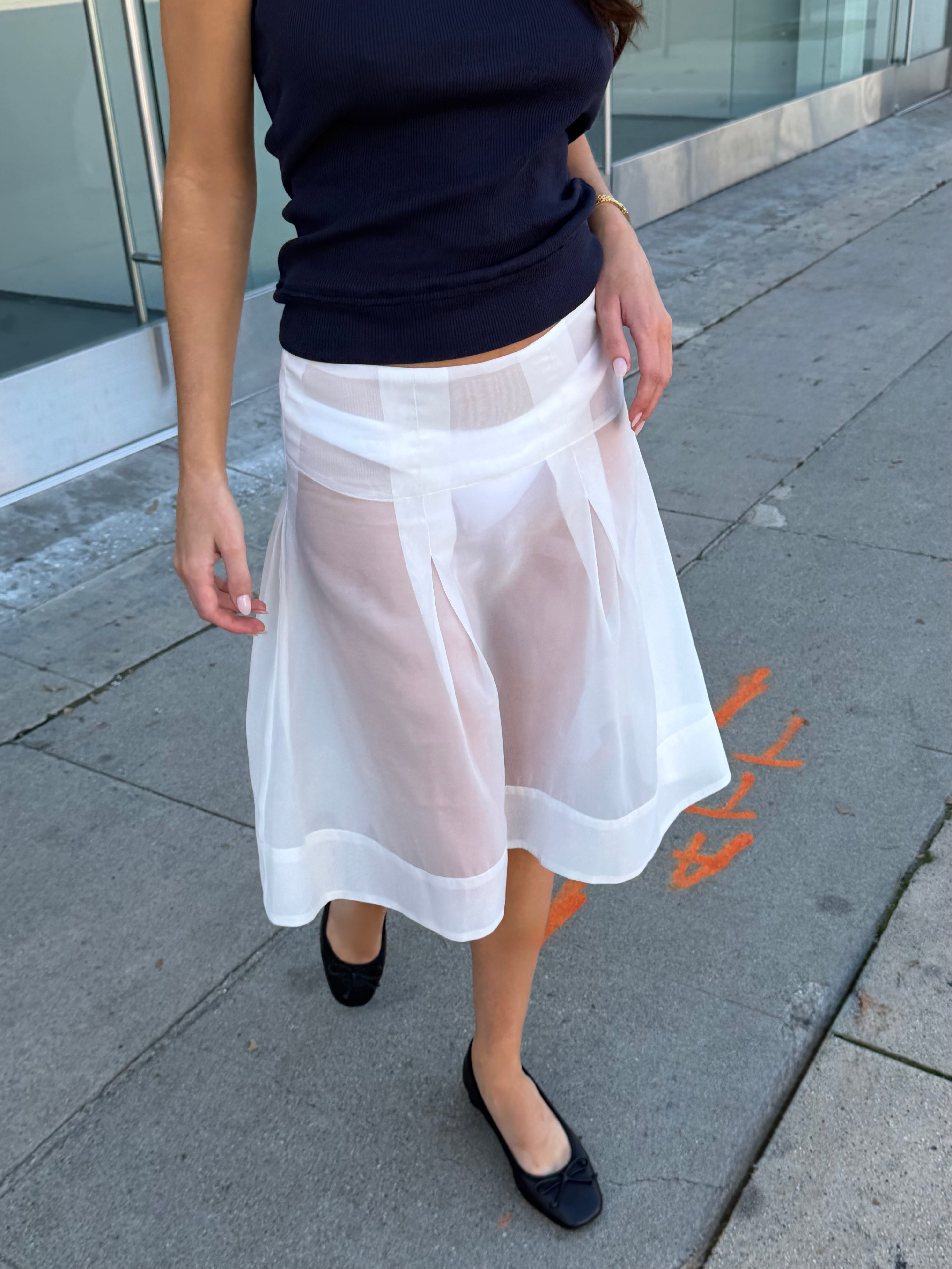 Sheer Skirt