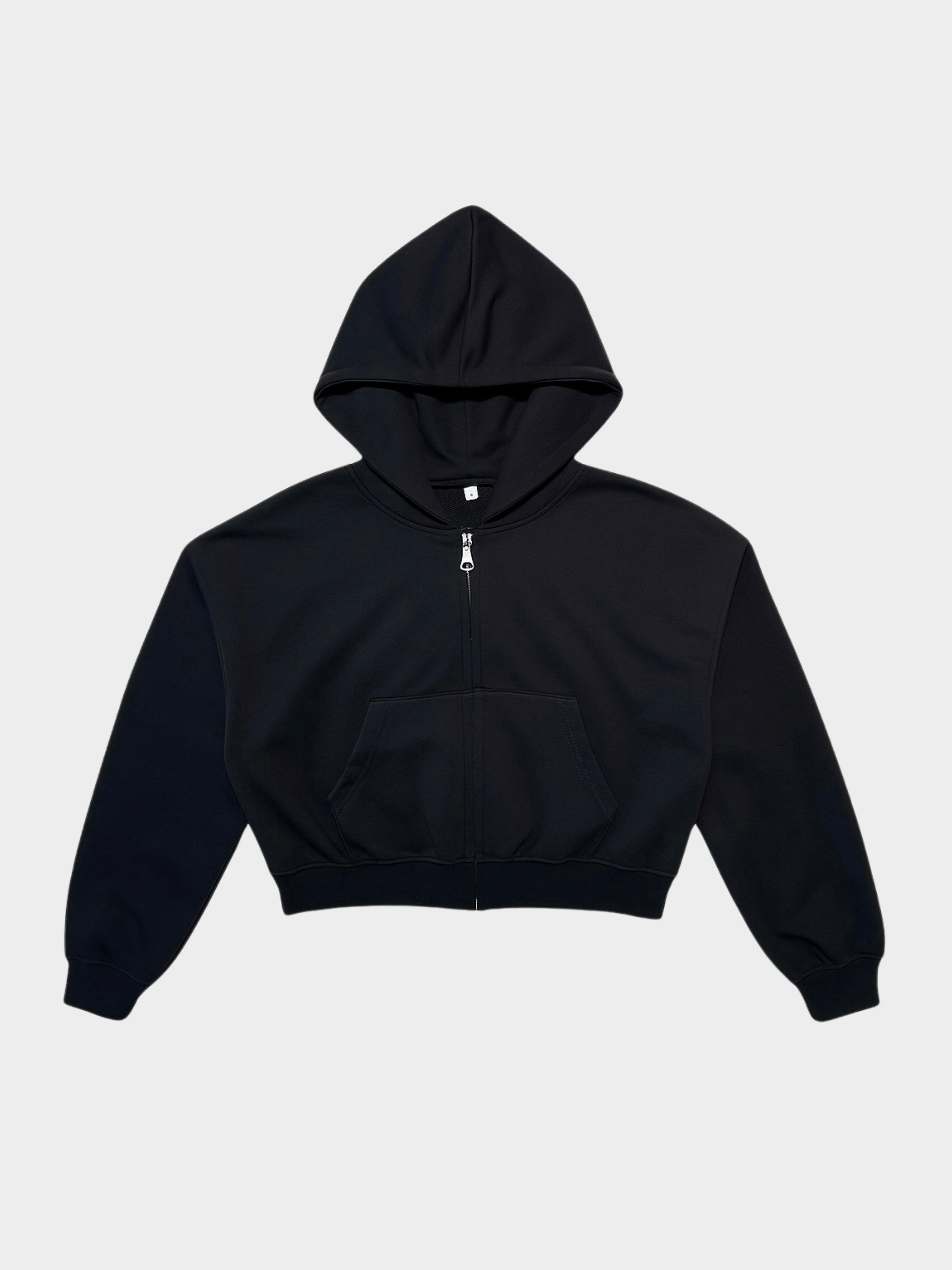 Everyday Zip Hoodie - Black
