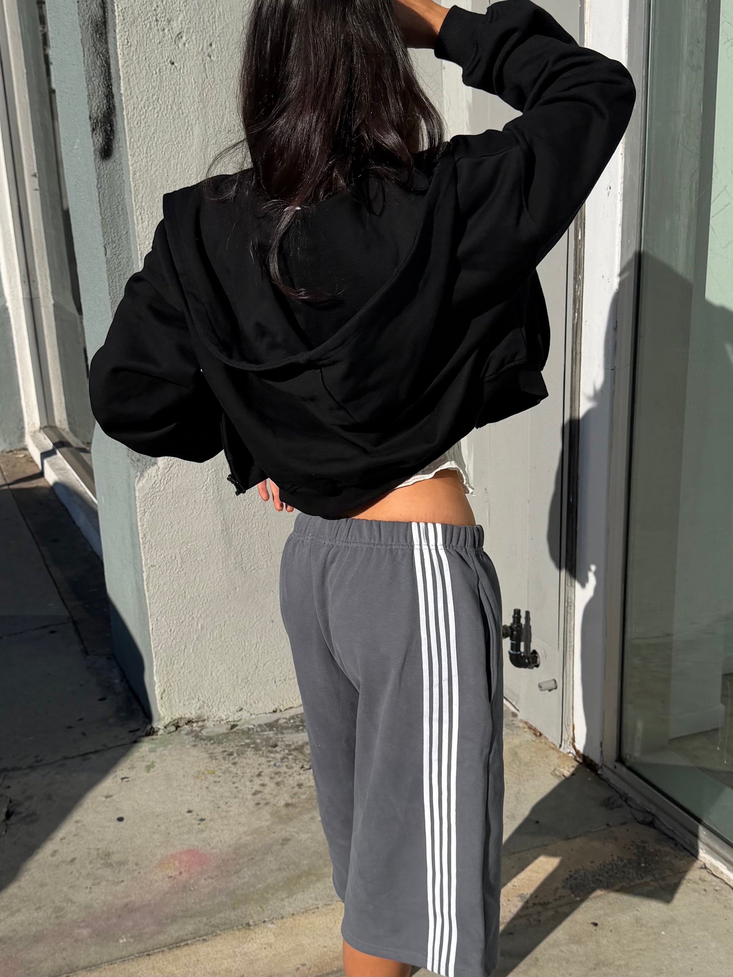 Everyday Zip Hoodie - Black