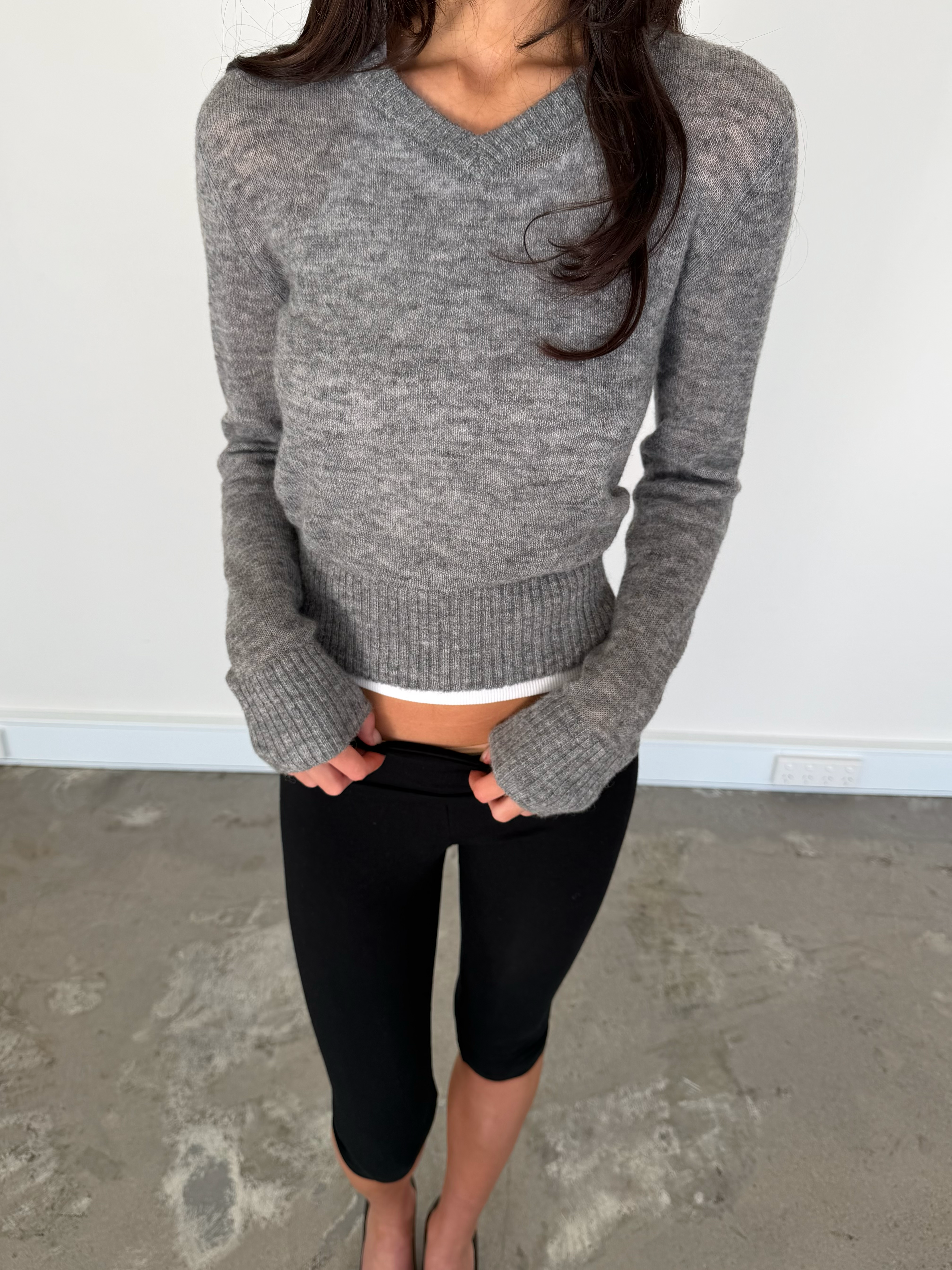 Layering Knit - Grey