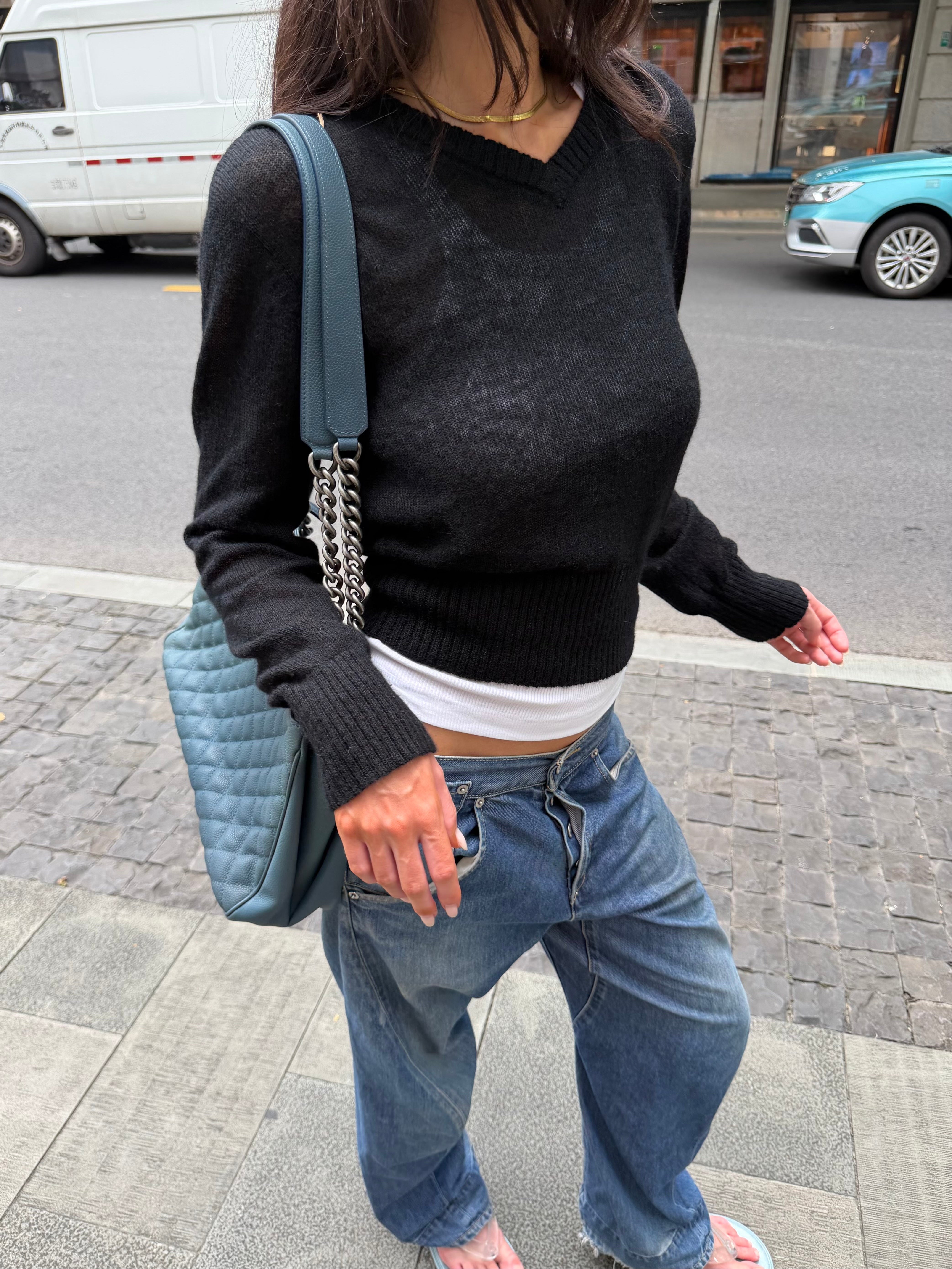 Layering Knit - Black