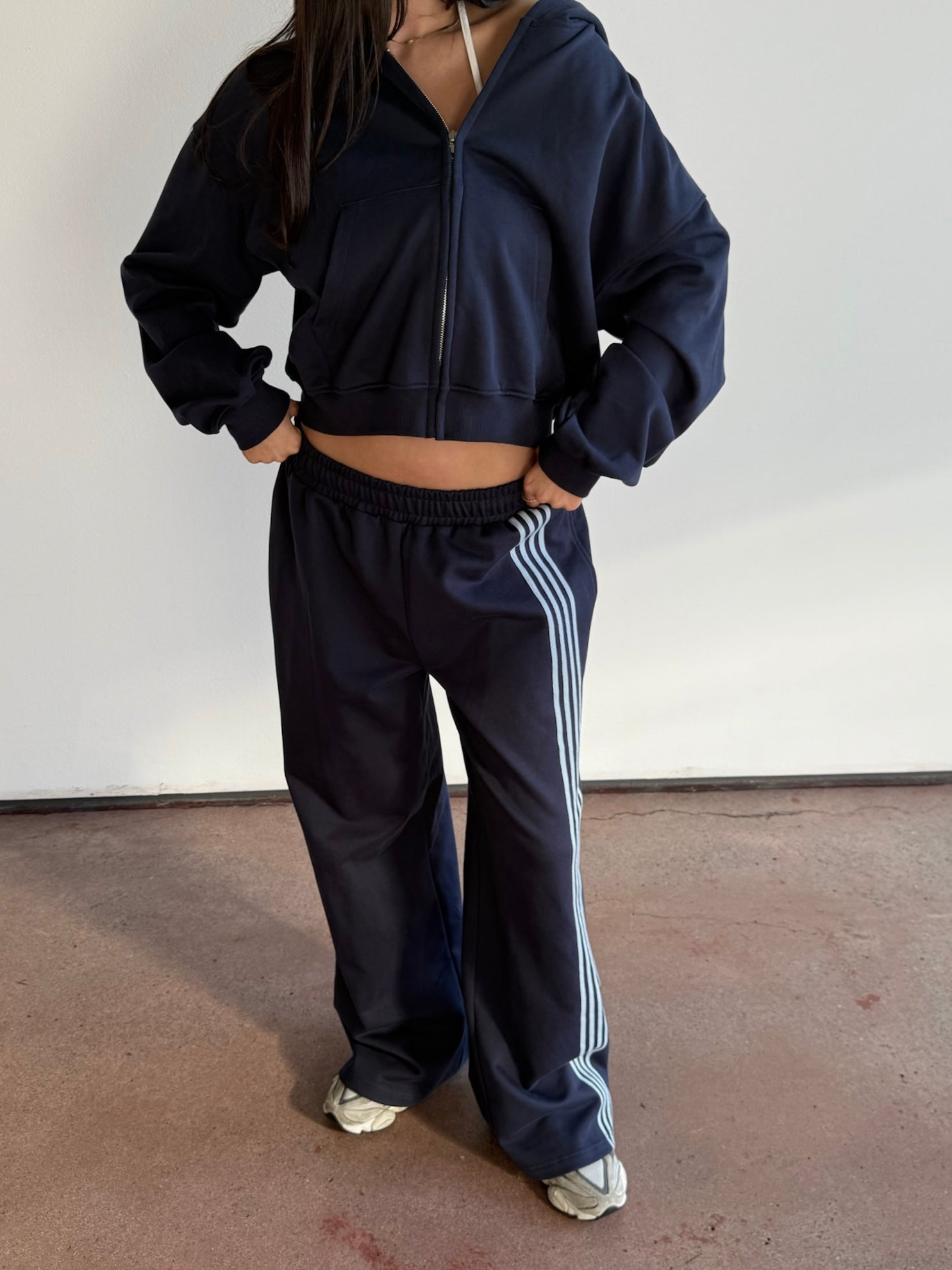 Everyday Zip Hoodie - Navy