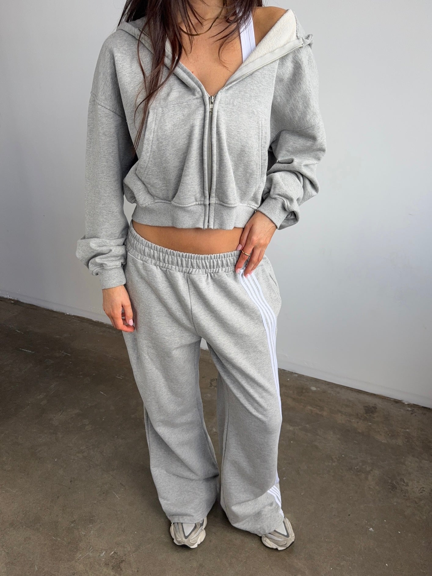 Tracksuit Set - Grey