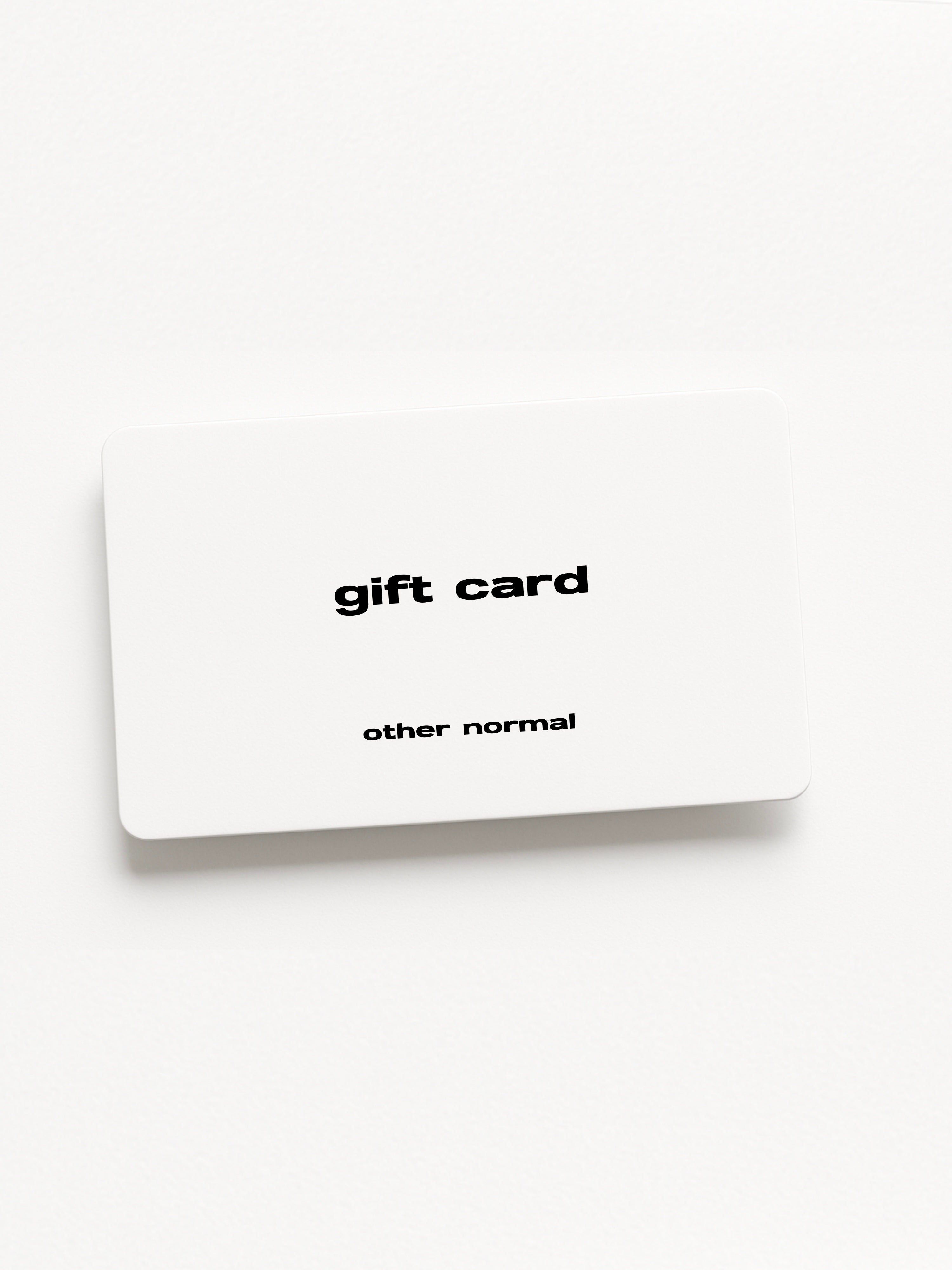 Digital Gift Card
