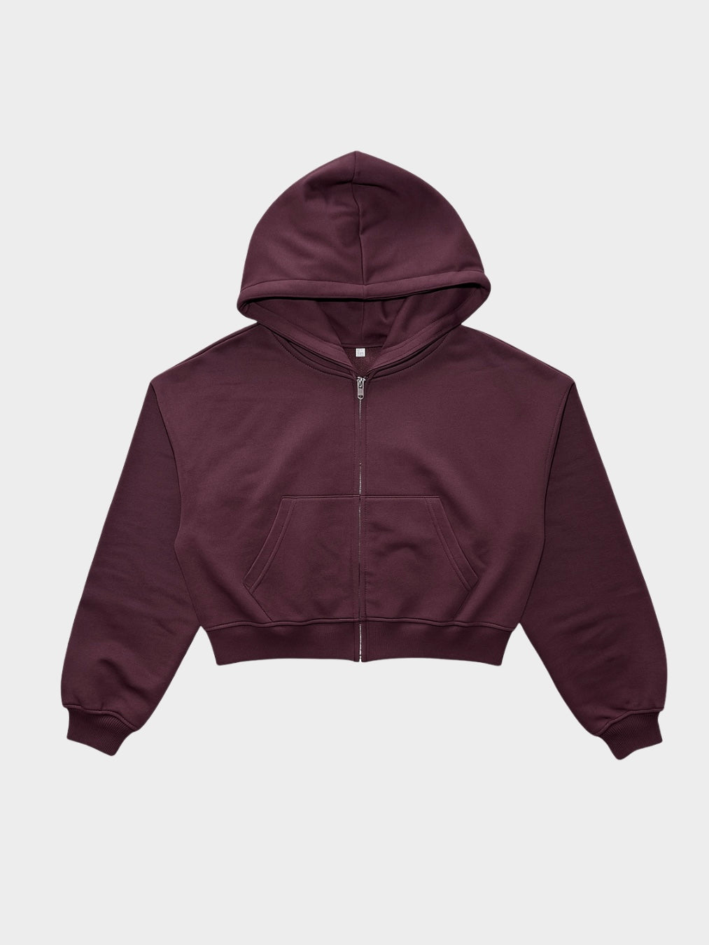 Everyday Zip Hoodie - Plum