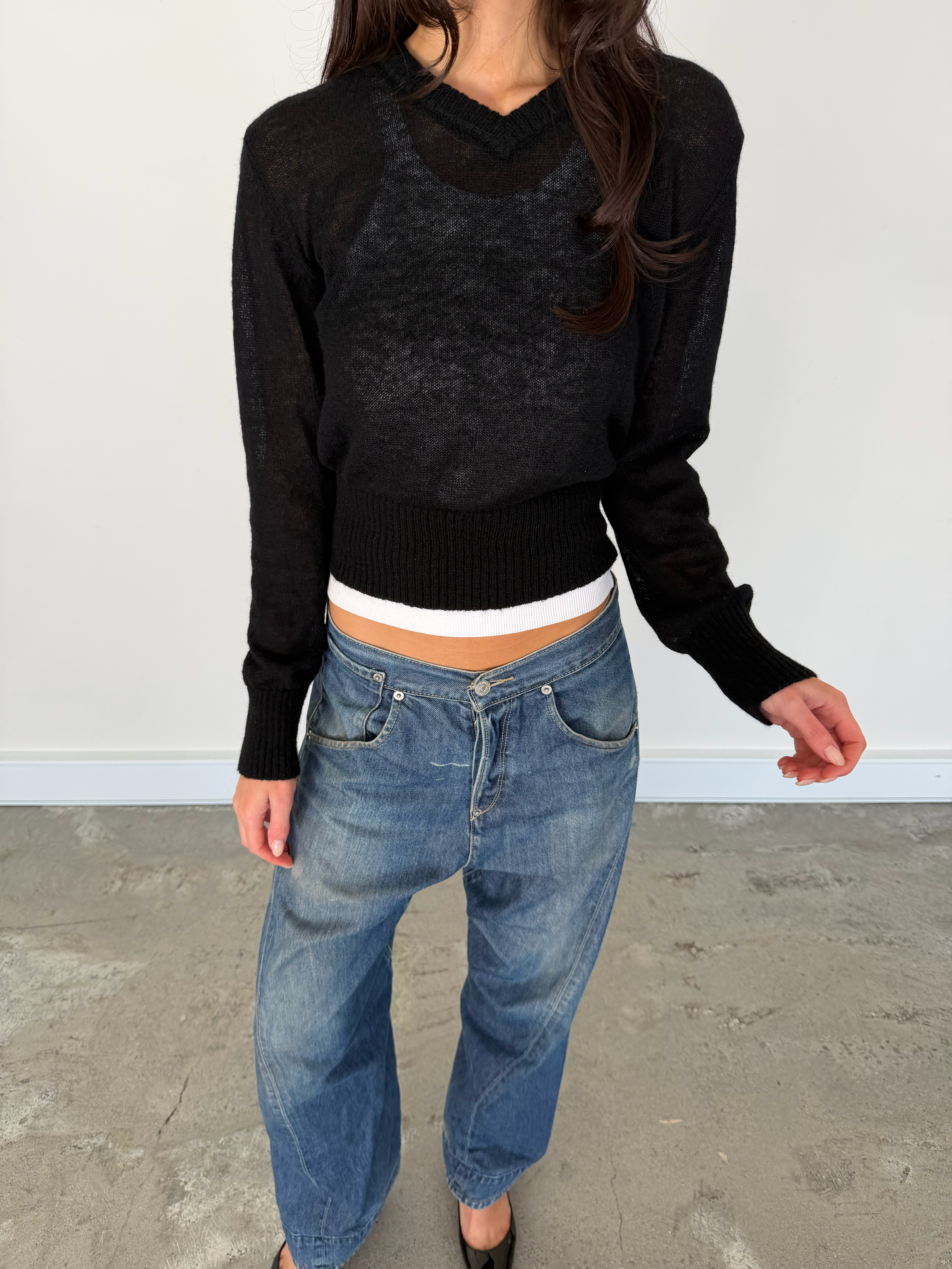 Layering Knit - Black